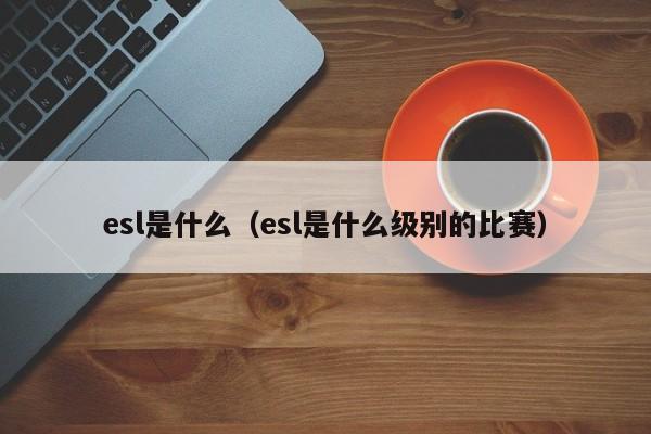 esl是什么（esl是什么级别的比赛）